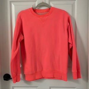 TNA coral crew neck sweatshirt